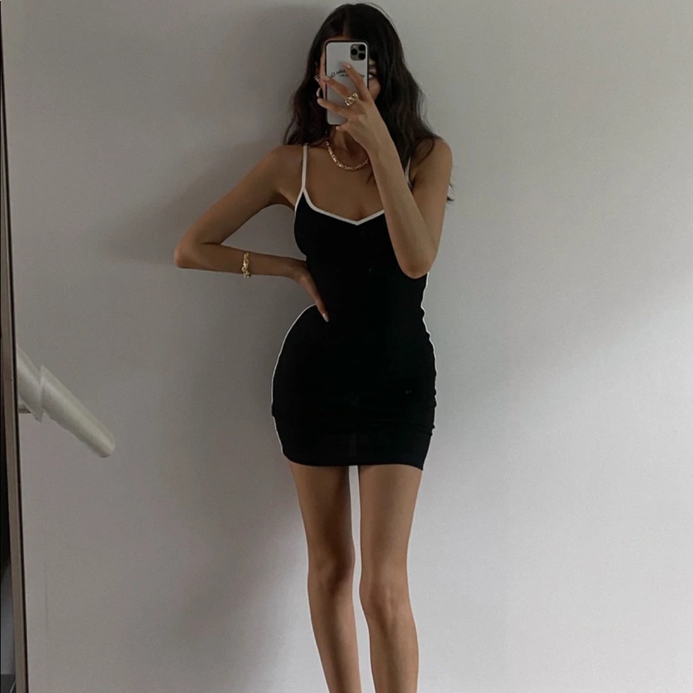 Princess Polly Arabella Mini Dress in Black